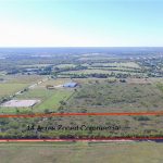 An aerial view of a land.